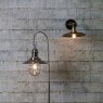 Dar Lighting Dar - Hannover 1 Light Wall Bracket Black Antique Brass