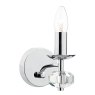 Dar Lighting Dar - Oleana Wall Light Polished Chrome Crystal