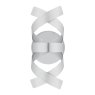 Dar Lighting Dar - Rawley Wall Light Brushed Aluminium