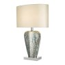 Dar Lighting Dar - Syracuse Table Lamp Mercury Glass With Shade