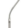 Dar Lighting Dar - Wellington Task Floor Lamp Satin Chrome LED