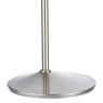 Dar Lighting Dar - Wellington Task Floor Lamp Satin Chrome LED