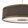 Dar Lighting Dar - Alvaro 3 Light Single Pendant Antique Bronze Mushroom