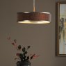 Dar Lighting Dar - Alvaro 3 Light Single Pendant Antique Bronze Mushroom
