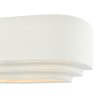 Dar Lighting Dar - Lando Ceramic Wall Washer White