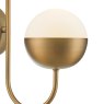 Dar Lighting Dar - Andre Wall Light Aged Brass