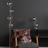 Dar Lighting Dar - Lysandra 4 Light Floor Lamp Polished Chrome and Smoked Glass