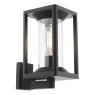 Dar Lighting Dar - Mackenzie Outdoor Black Wall Light