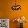 Dar Lighting Dar - Nitya 5 Light Pendant Matt Black