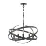 Dar Lighting Dar - Nitya 5 Light Pendant Matt Black