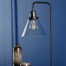Dar Lighting Dar - Ray Table Lamp Antique Brass and Glass