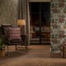 Esselle Esselle - Kashmir Jacobean Teal/Raspberry Cushion