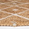 Esselle Esselle - Prestbury Diamond Handbraided Natural Rug (120x170cm)