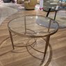 Value Mark Furniture Universe - Circular Coffee Table (Antique Brass)