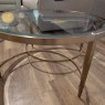 Value Mark Furniture Universe - Circular Coffee Table (Antique Brass)