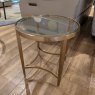 Value Mark Furniture Universe - Circular End Table (Antique Brass)
