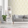 Esselle Esselle - Damask Gold Wallpaper