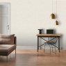 Esselle Esselle - Hessian Beige and Silver Wallpaper