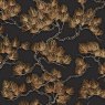 Esselle Esselle - Pine Tree Black and Gold Wallpaper