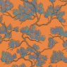 Esselle Esselle - Pine Tree Orange and Blue Wallpaper