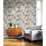 Esselle Esselle - Abstract Texture Copper Navy Wallpaper
