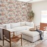 Esselle Esselle - Abstract Texture Copper Navy Wallpaper