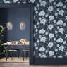 Esselle Esselle - Ashley Floral Navy Wallpaper