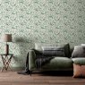 Esselle Esselle - Birds and Blossoms Green Wallpaper