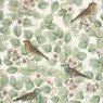 Esselle Esselle - Birds and Blossoms Green Wallpaper