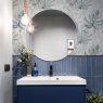 Esselle Esselle - Chalky Tropical Soft Navy Wallpaper