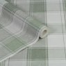 Esselle Esselle - Country Check Sage Wallpaper