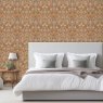 Esselle Esselle - Folk Floral Ochre Wallpaper