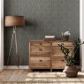 Esselle Esselle - Japandi Grasscloth Navy Gold Wallpaper