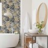 Esselle Esselle - Jungle Wall Black and Gold Wallpaper