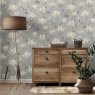 Esselle Esselle - Lily Floral Natural Wallpaper