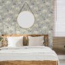 Esselle Esselle - Lily Floral Natural Wallpaper