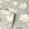 Esselle Esselle - Lily Floral Natural Wallpaper