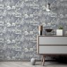 Esselle Esselle - Meadow Hare Navy Wallpaper
