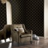 Esselle Esselle - Palm Palace Black and Gold Wallpaper