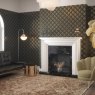 Esselle Esselle - Palm Palace Black and Gold Wallpaper