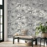 Esselle Esselle - Safari Elephant Charcoal Wallpaper