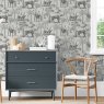 Esselle Esselle - Safari Elephant Charcoal Wallpaper