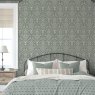 Esselle Esselle - Stag Damask Sage Green Wallpaper