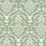 Esselle Esselle - Stag Damask Sage Green Wallpaper