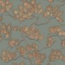 Wallpaper Sample - Pine Tree Sage and Gold