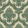 Wallpaper Sample - Damask Green Wallpaper