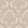 Wallpaper Sample - Damask Taupe