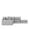 Whitemeadow Upholstery Lisbon - Large Corner Group with Footstool (LHF)