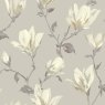 Wallpaper Sample - Lily Floral Natural