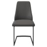 Castello - Dining Chair (Dark Grey Faux Leather)